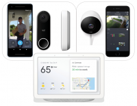 Smart Home Complete - Doorbell, 2 Outdoor Cameras, Hub